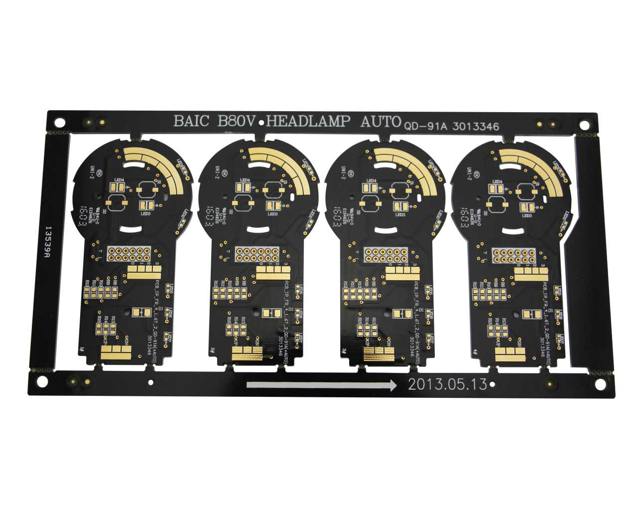 电金工艺电路板