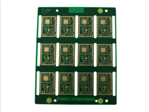 树脂塞孔+半孔工艺-多层电路板